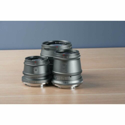 TTArtisan Titanium Set 17/35/50mm Limited Edition Lens