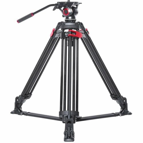 Miliboo MTT605B Carbon Fiber Video Tripod Kit with Ground Spreader