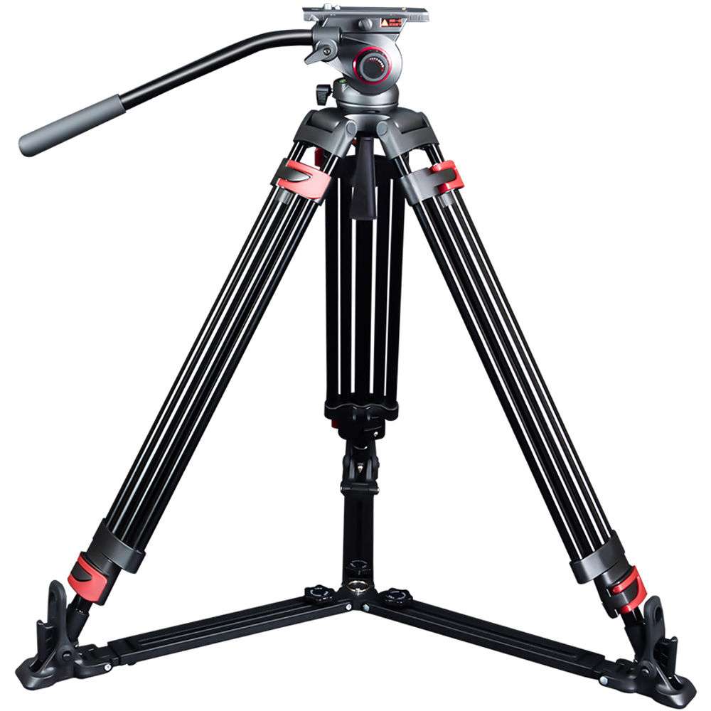 Miliboo MTT609A Aluminum Professional Tripod and Fluid Head with Ground Spreader (ประกันศูนย์) 11 miliboo MTT609A Professional Tripod and Fluid Head with Ground Spreader (Aluminum)