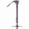 Miliboo MTT705AS Aluminum Travel Monopod With Fluid Head