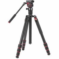 Miliboo MUFA Aluminum Travel Tripod Kit with Fluid Head