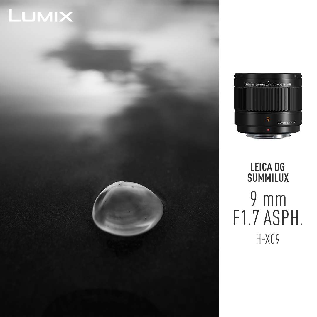 Pre Order] Panasonic (H-X09) 9mm F1.7 ASPH. LEICA DG SUMMILUX lens  (ประกันศูนย์) ราคา | ZoomCamera
