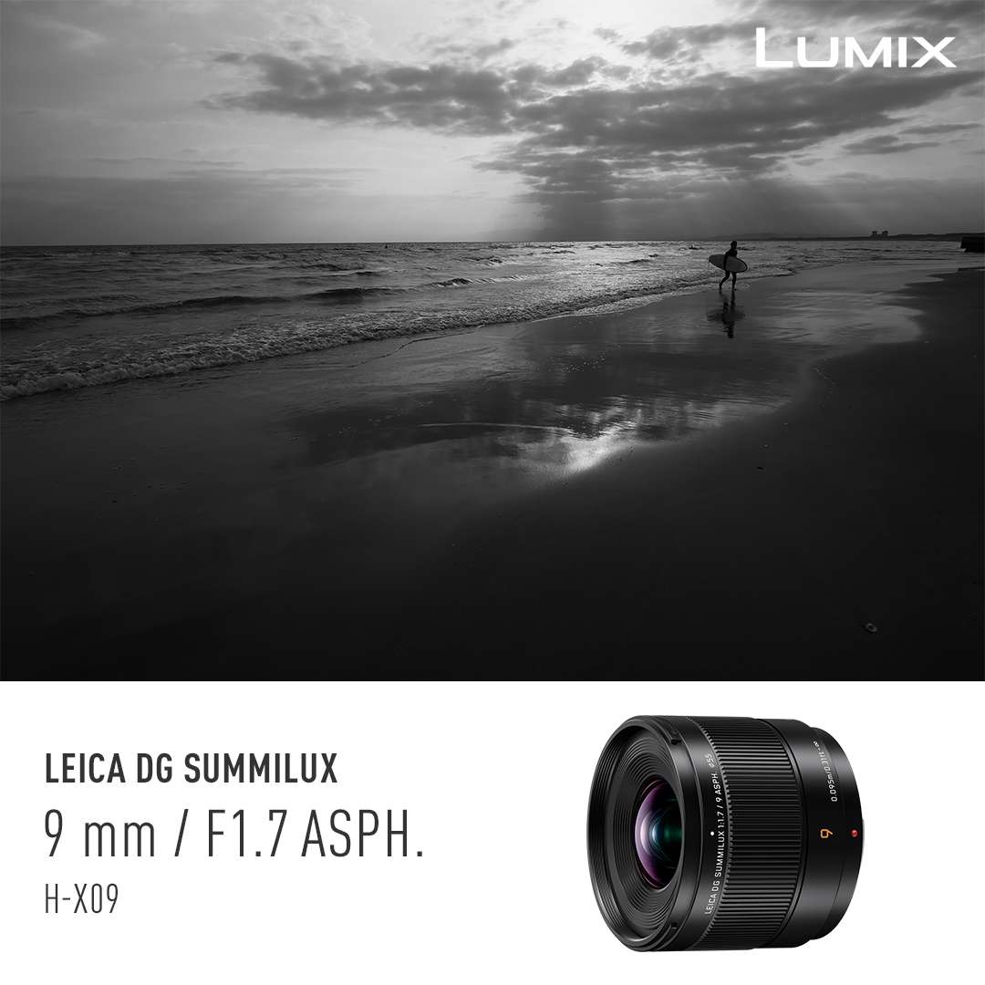 Panasonic (H-X09) 9mm F1.7 ASPH. LEICA DG SUMMILUX lens