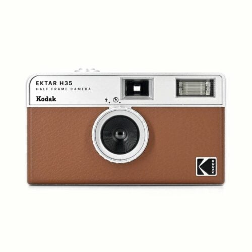 KODAK EKTAR H35 Half Frame Film Camera Brown