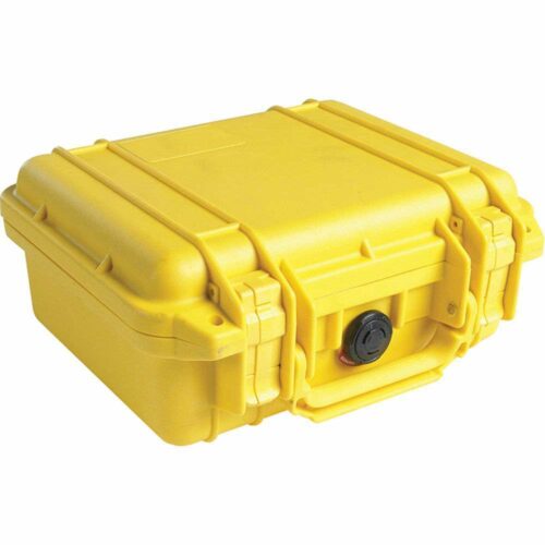Pelican 1200 Case with Foam (Yellow)