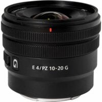 Sony E 10-20mm f4 PZ G Lens