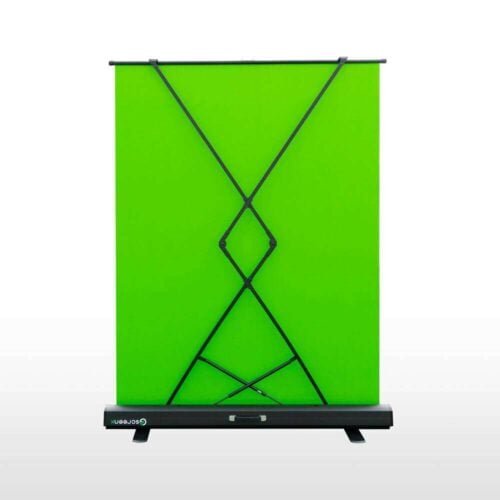 Gera ScreenX Backdrop Green Screen with Stand Collapsible