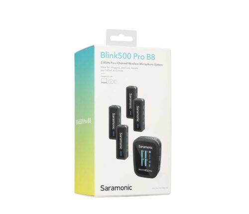 Saramonic Blink 500 Pro B8 4-Person Mount Wireless Omni Lavalier Microphone System