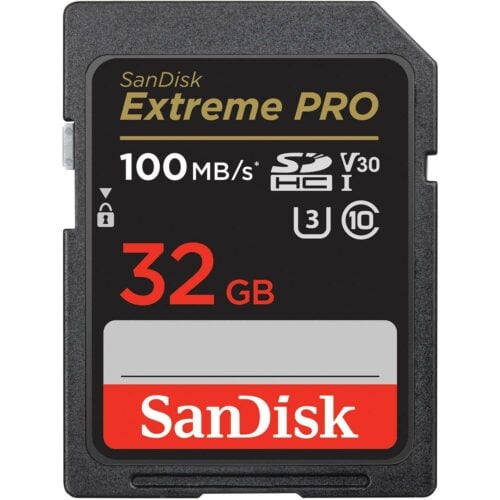 Sandisk (SDSDXXO-032G-GN4IN) Extreme Pro SDXC 32GB U3 V30 R100/W90