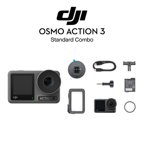 DJI OSMO Action 3 Standard Combo Set White