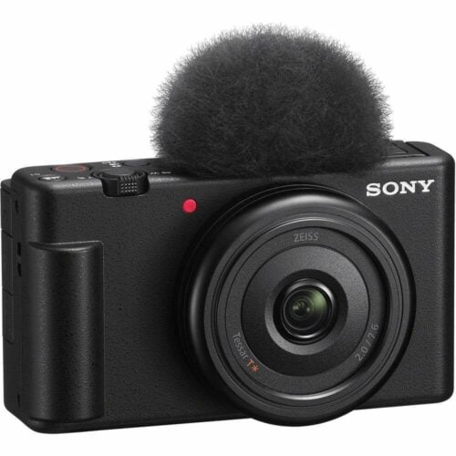 Sony ZV-1F Vlogging Camera Black