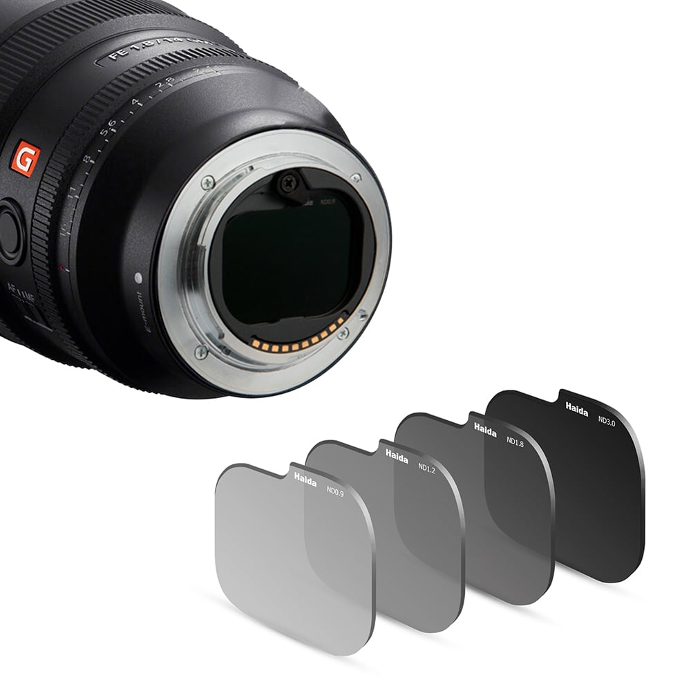 Haida Rear Lens ND Filter Kit (ND0.9+1.2+1.8+3.0) for Sony FE 14mm f/1.8 GM Lens (with Adapter Ring) (ประกันศูนย์) 10 Haida Rear Lens ND Filter Kit (ND0.9+1.2+1.8+3.0) for Sony 14mm f1.8 GM Lens (with Adapter Ring)