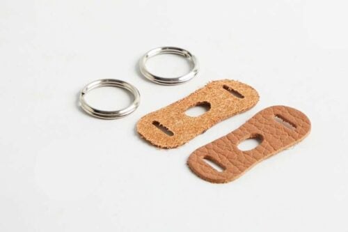 NEXT Aluminium Ring 20mm + Leather pads for Camera Strap