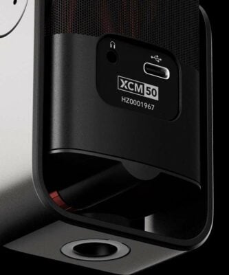 RODE X XCM-50 Compact USB-C Condenser Microphone (ประกันศูนย์ 2 ปี) 35 XCM 50 MicInputsCloseUp v01 653x