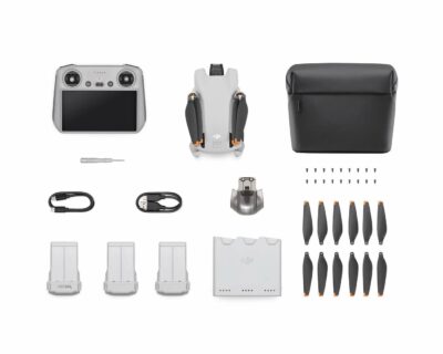 DJI Mini 3 FlyMore Combo Plus Drone With RC Remote Controller