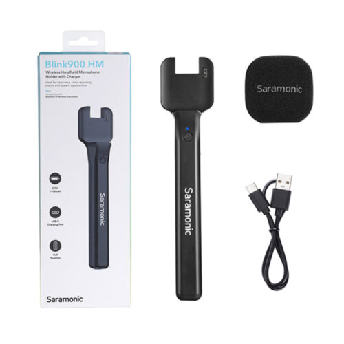 Saramonic Blink900 HM Wireless Handheld Microphone Holder with Charger