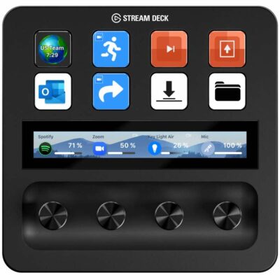 Elgato Stream Deck+ Live Video Stream controller (8 Keypad Buttons)