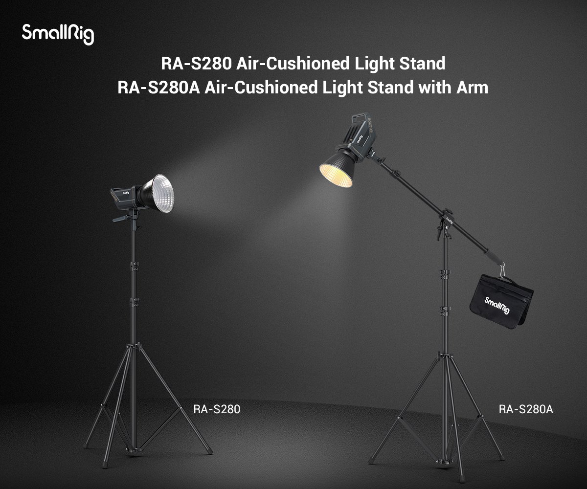 SmallRig RA-S280 Air-cushioned Light Stand 3736 Detail