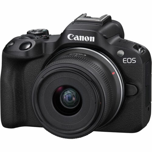 Canon EOS R50 Mirrorless Camera with 18-45mm and 55-210mm Lenses (ประกันศูนย์) 2 Canon EOS R50 Mirrorless Camera with 18-45mm and 55-210mm Lenses (Black)