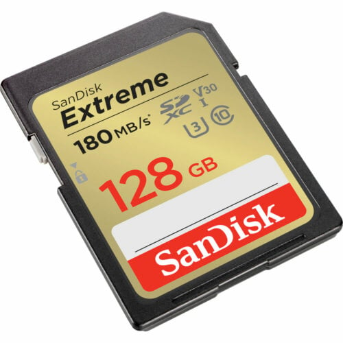 SanDisk 128GB Extreme UHS-I SDXC Memory Card SDSDXVA-128G-GNCIN
