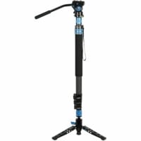 Sirui P-424FL 4-Section Carbon Fiber Monopod with VA-5 Compact Video Head