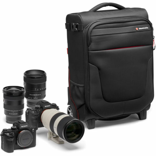 Manfrotto Pro Light Reloader Air-50 Carry-On Camera Roller Bag Black