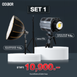 Set 1 - CL60 Bi-Color With Parabolic Soft Box BP65 & Light Stand