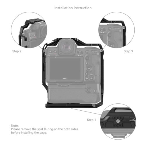 SmallRig 3982 Cage for Nikon Z8 with MB-N12 Battery Grip (ประกันศูนย์) 2 SmallRig 3982 Cage for Nikon Z8