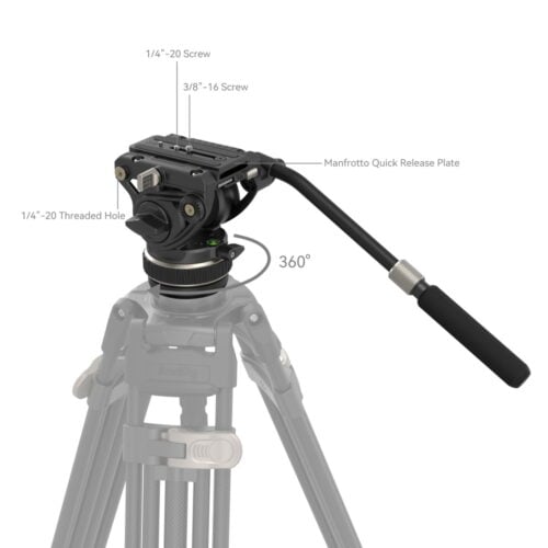 SmallRig 4165 Heavy Duty Video Head DH10