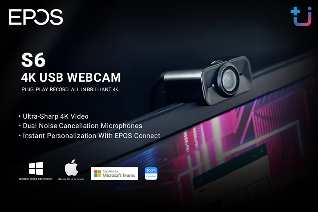 EPOS S6 4K USB WEBCAM