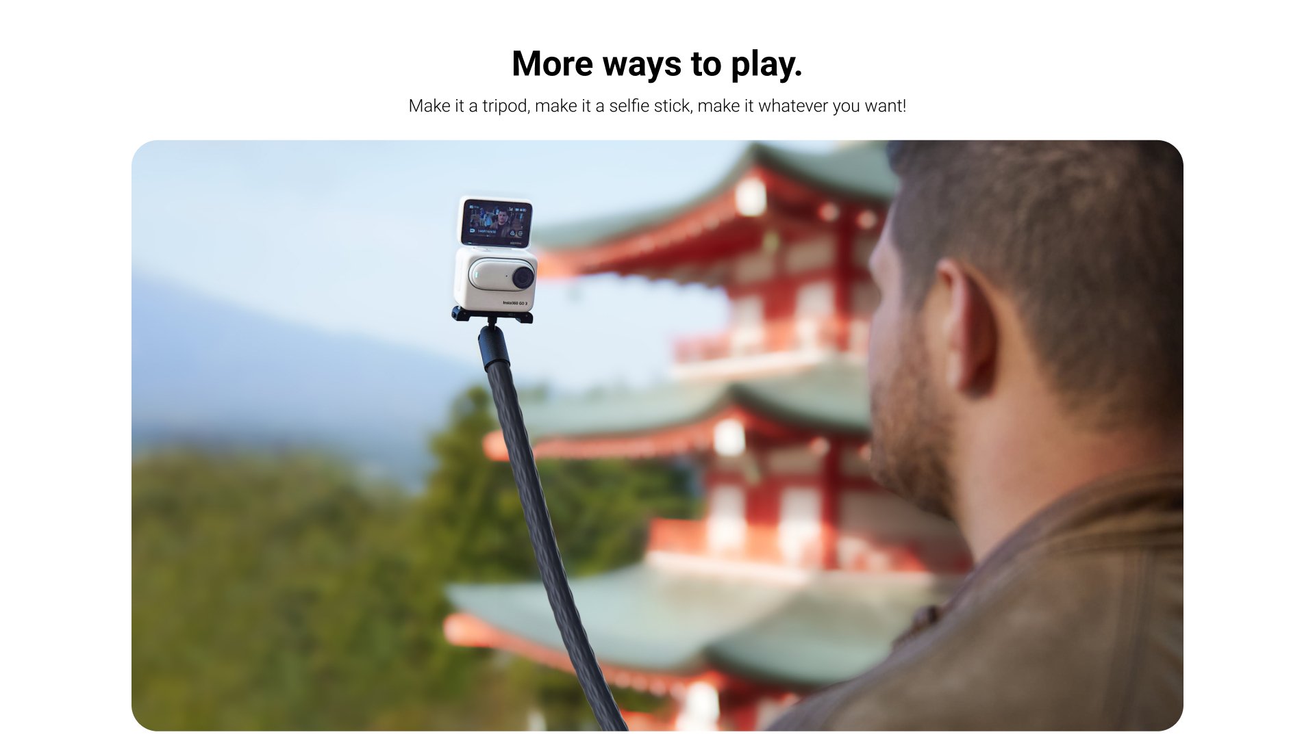 Insta360 Monkey Tail Mount