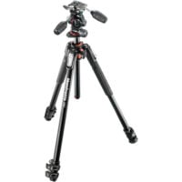 Manfrotto MK190XPRO3-3W Aluminum Tripod with 3-Way PanTilt Head