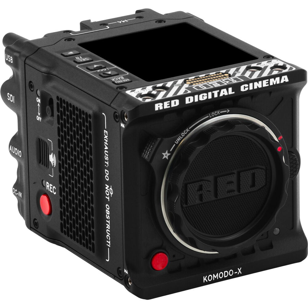 RED DIGITAL CINEMA KOMODO-X 6K Digital Cinema Camera Canon RF, Black