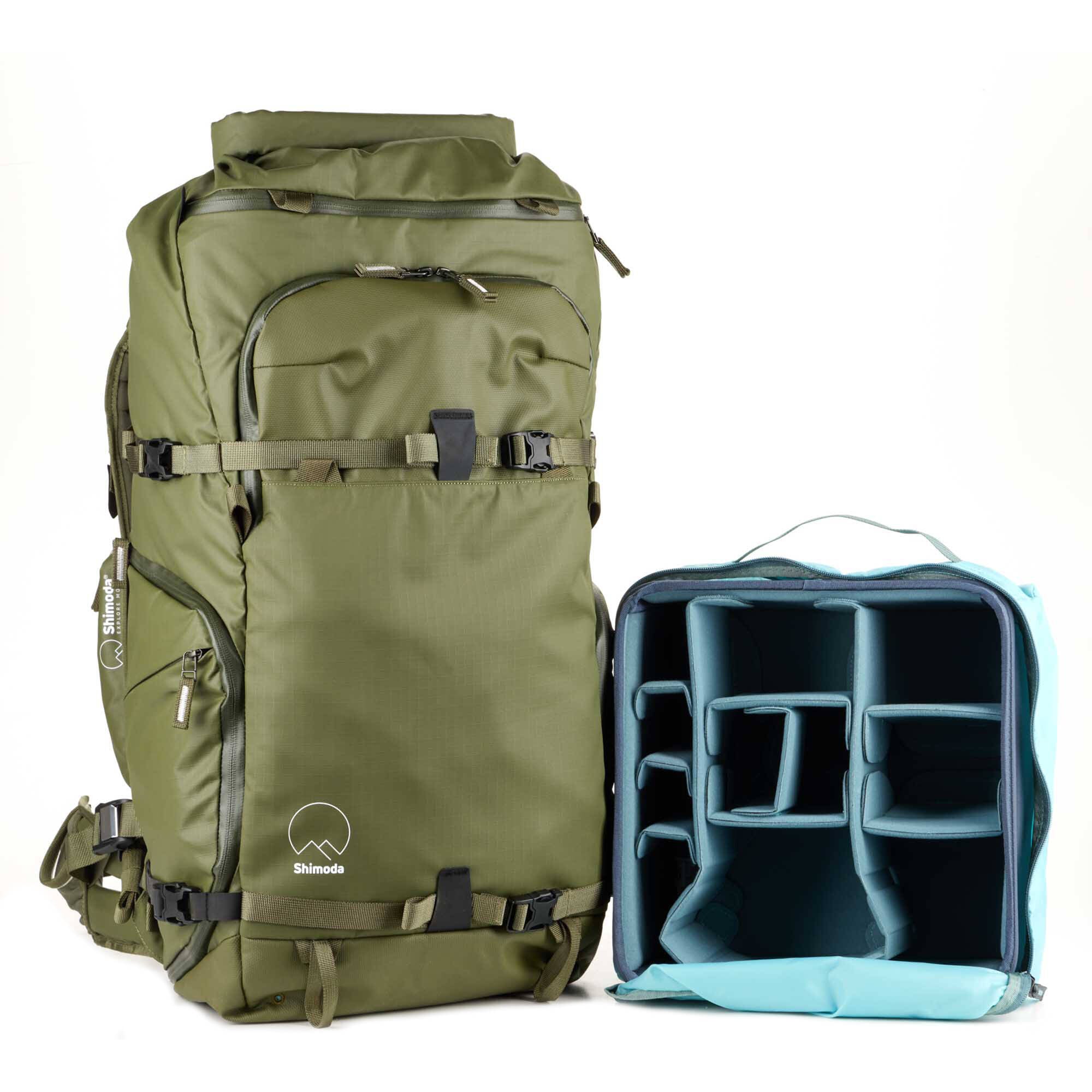 Shimoda Designs Action X50 V2 Starter Kit Army Green 520-140 (ประกันศูนย์) 1 Action X50 V2 Starter Kit Army Green 520-140