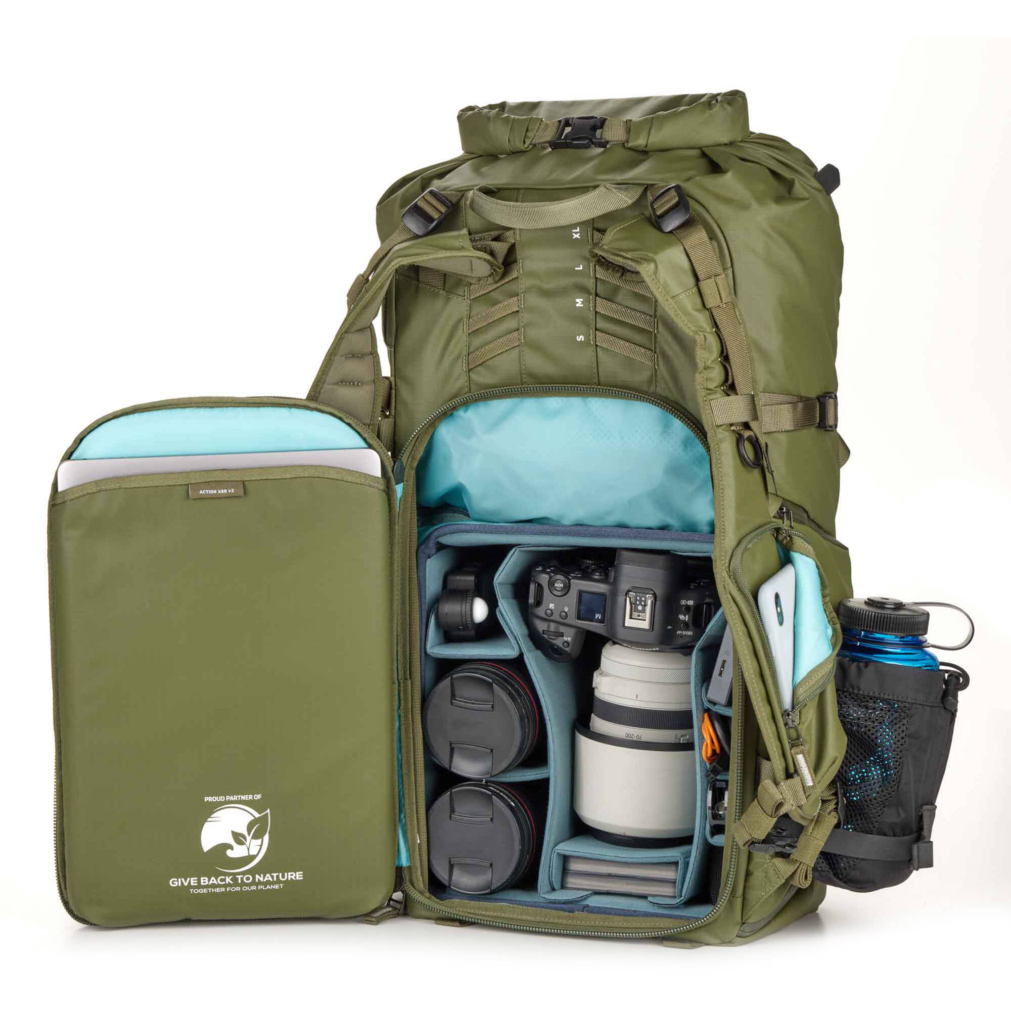 Shimoda Designs Action X50 V2 Starter Kit Army Green 520-140 (ประกันศูนย์) 11 Action X50 V2 Starter Kit Army Green 520-140