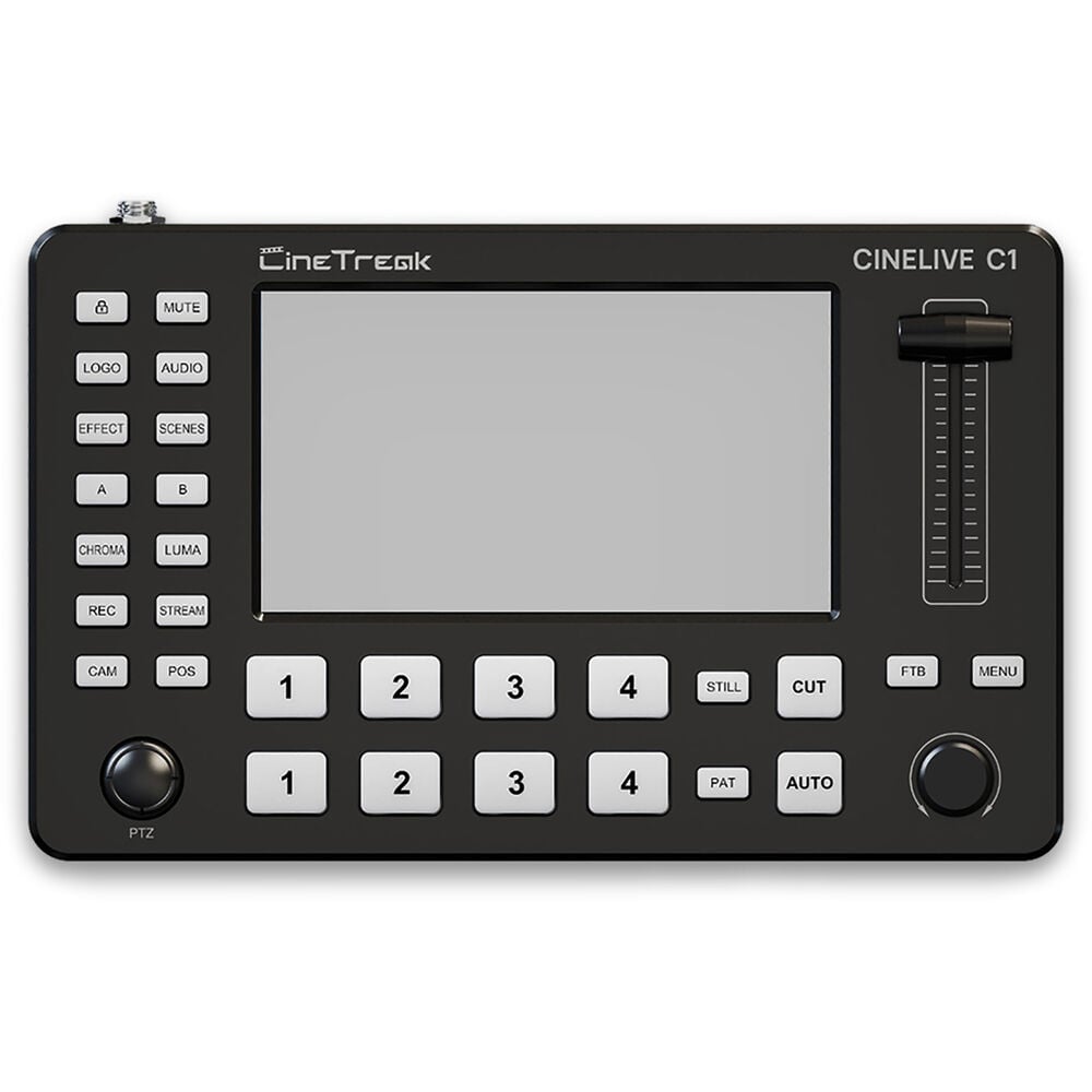CineTreak CineLive C1 Compact 4-Channel HDMI Streaming Video Switcher with 5 Display (ประกันศูนย์ 1 ปี) 1 CineTreak CineLive CL-C1 Compact 4-Channel HDMI Streaming Video Switcher with 5 Display