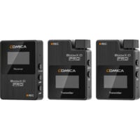 Comica Audio BoomX-D PRO D2 Ultracompact 2-Person Digital Wireless Microphone SystemRecorder