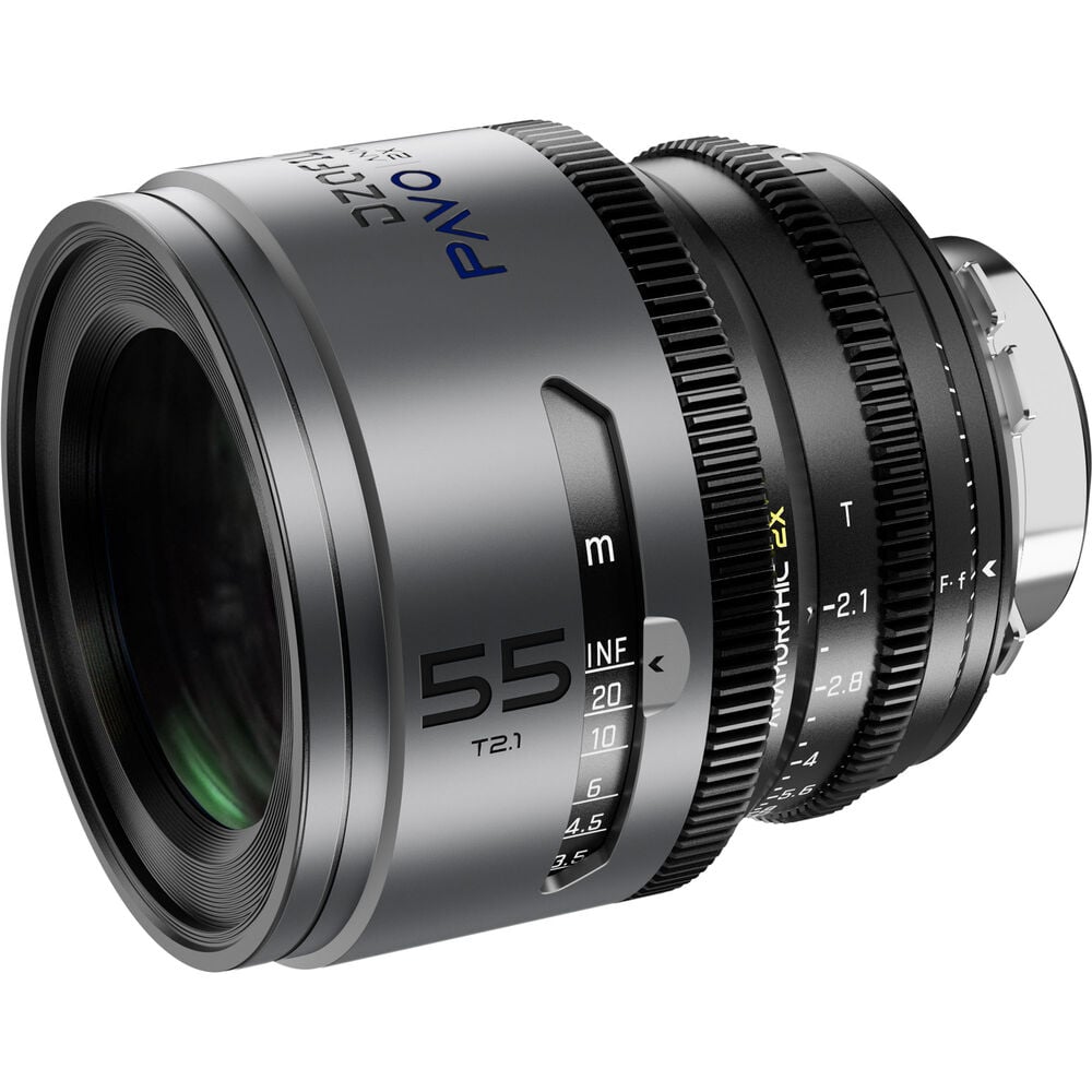 DZOFilm PAVO 2x Anamorphic 32mm 55mm T/2.1 & 100mm T/2.4 3-Lens Set Blue Coating, PLEF Mount, Feet (ประกันศูนย์) 21 DZOFilm PAVO 2x Anamorphic 3255 T2.1 & 100mm T2.4 3-Lens Set (Blue Coating, PLEF Mount, Feet)