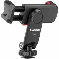 Ulanzi ST-06S Multi-Function Cold Shoe Smartphone Holder Black