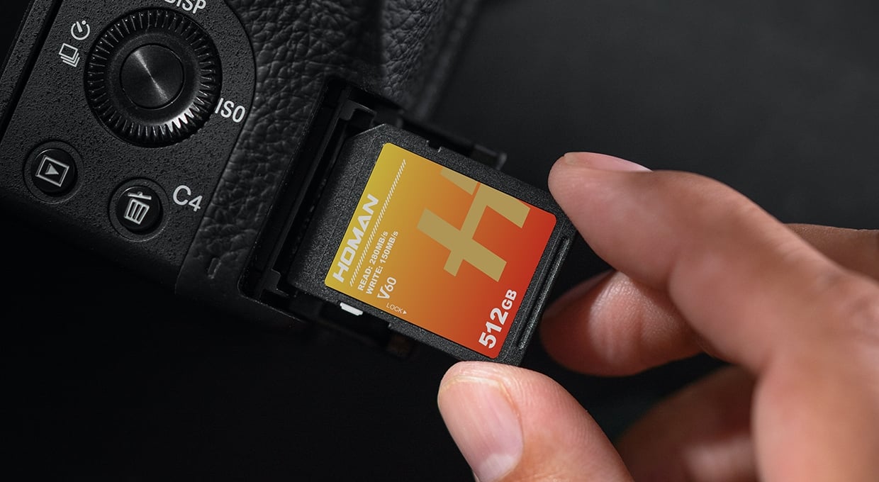 Homan UHS-II SD Card (V60) 