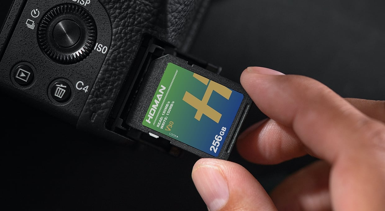 HOMAN UHS-I SD Card (V30)