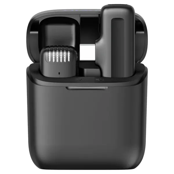 Ulanzi J11 ไมค์ไร้สาย 1-Person Wireless Lavalier Microphone for Type-C Black 3134 (ประกันศูนย์ 3 เดือน ลงทะเบียนได้ 1 ปี) 1 Ulanzi J11 1-Person Wireless Lavalier Microphone for Type-C -Black (3134)