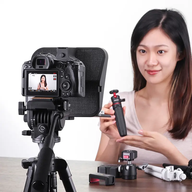 Ulanzi RT02 Universal Teleprompter for Tablets and Smartphones with Remote Control R004GBB1 (ประกันศูนย์ 3 เดือน ลงทะเบียนได้ 1 ปี) 15 Ulanzi RT02 Universal Teleprompter for Tablets and Smartphones with Remote Control R004GBB1 2