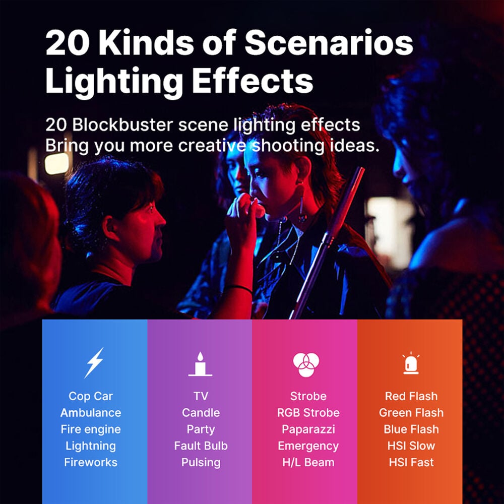 Ulanzi VL110 Magnetic RGB LED Tube Light (9.4)