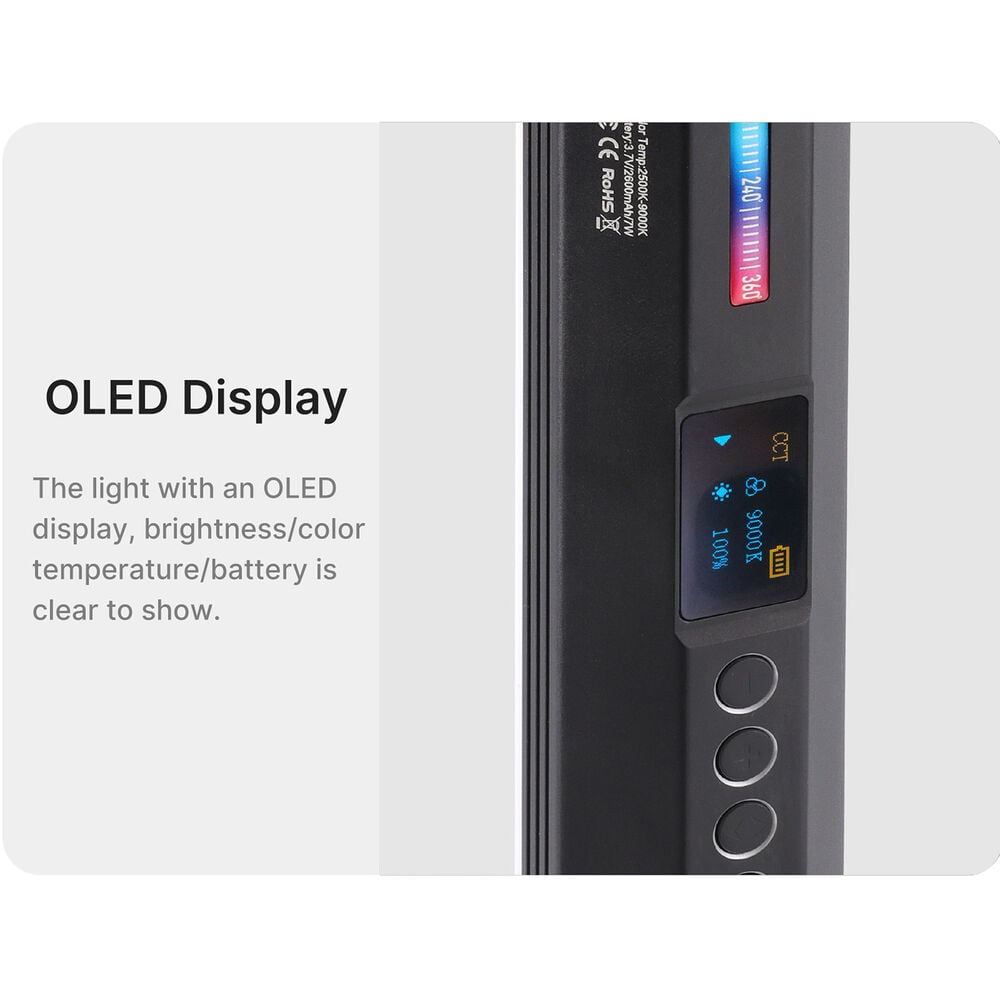 Ulanzi VL110 Magnetic RGB LED Tube Light (9.4)