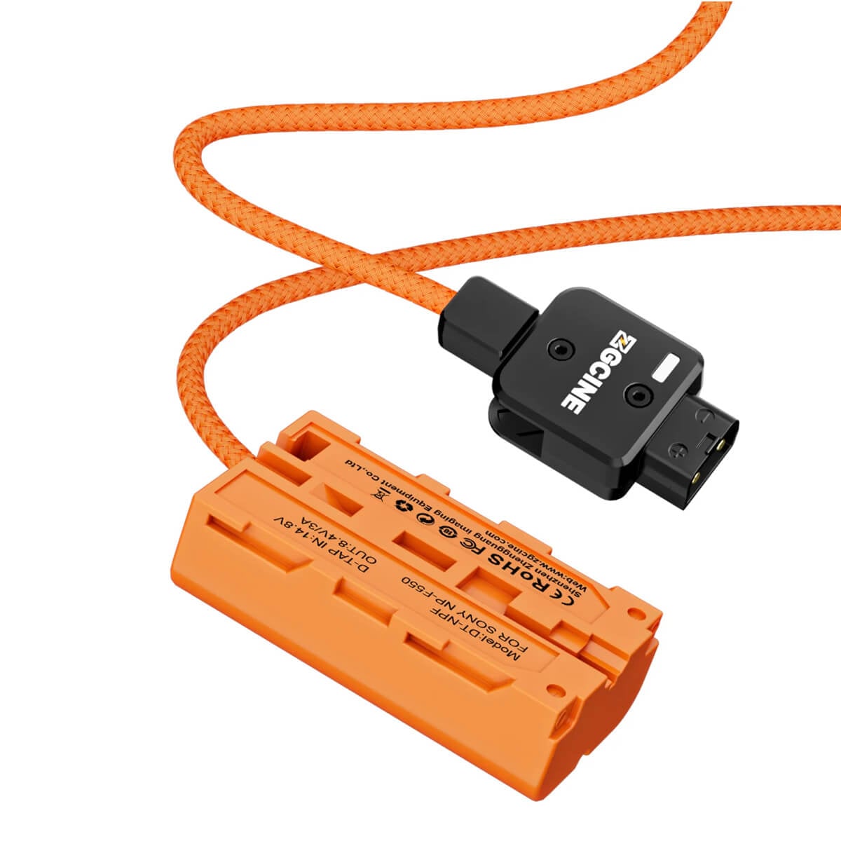 Zgcine DC Coupler D-Tap to NPF Dummy Battery for NP-F550 1 ZGCINE D-Tap to NPF Dummy Battery