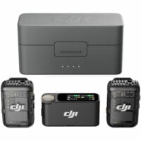 DJI Mic 2 2-Person Compact Digital Wireless Microphone System Recorder for Camera & Smartphone