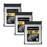 กล้องดิจิตอลประกันศูนย์ เลนส์ อุปกรณ์เสริมกล้อง อุปกรณ์วีดีโอ ไมค์ 201 ProGrade Digital CFexpress™ Type B 4.0 Memory Card (Gold)