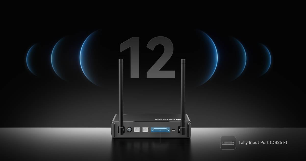 Hollyland Tally Station 16 Hollyland Wireless Tally System