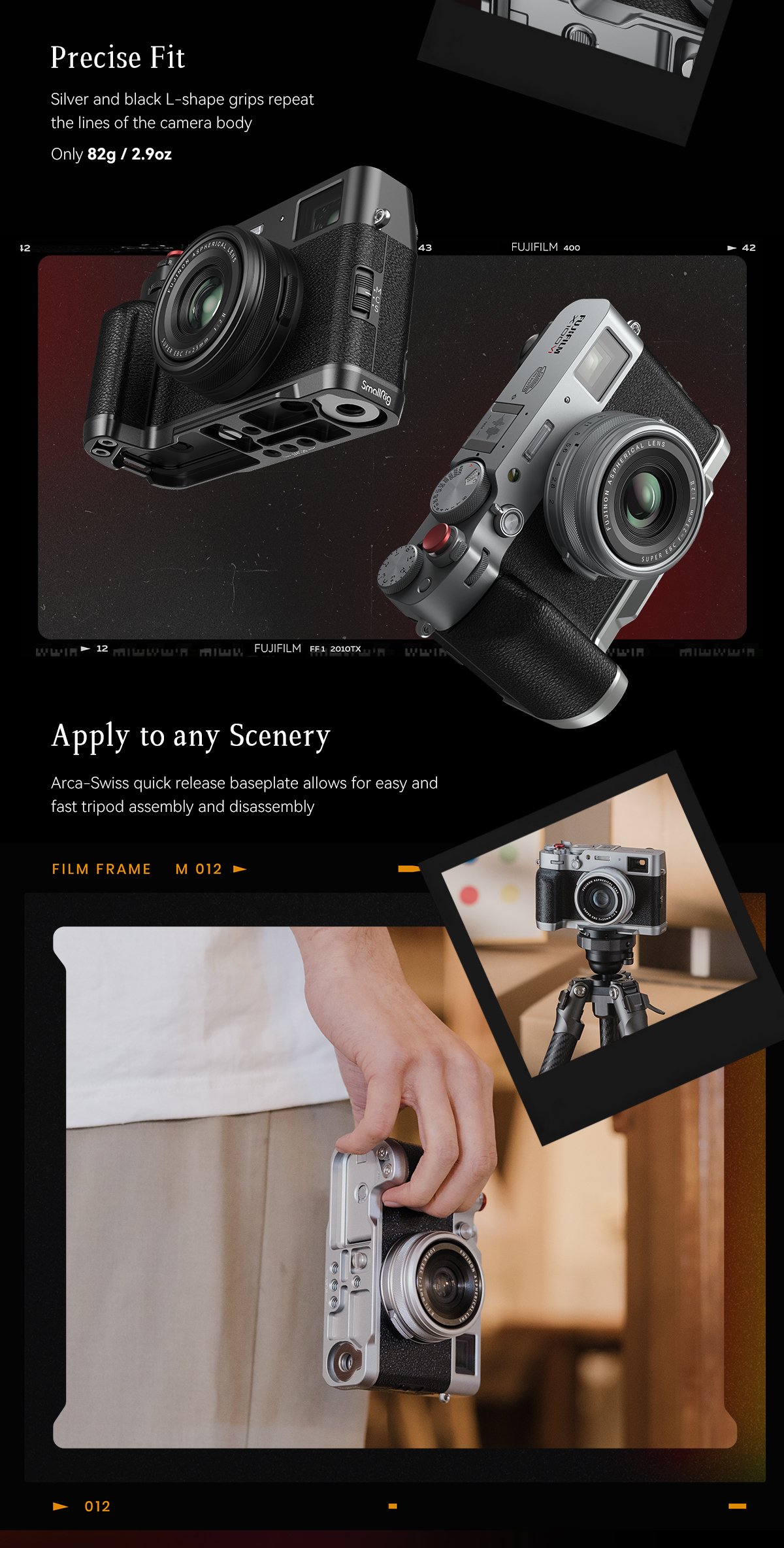 SmallRig L-Shape Grip 4555 4556